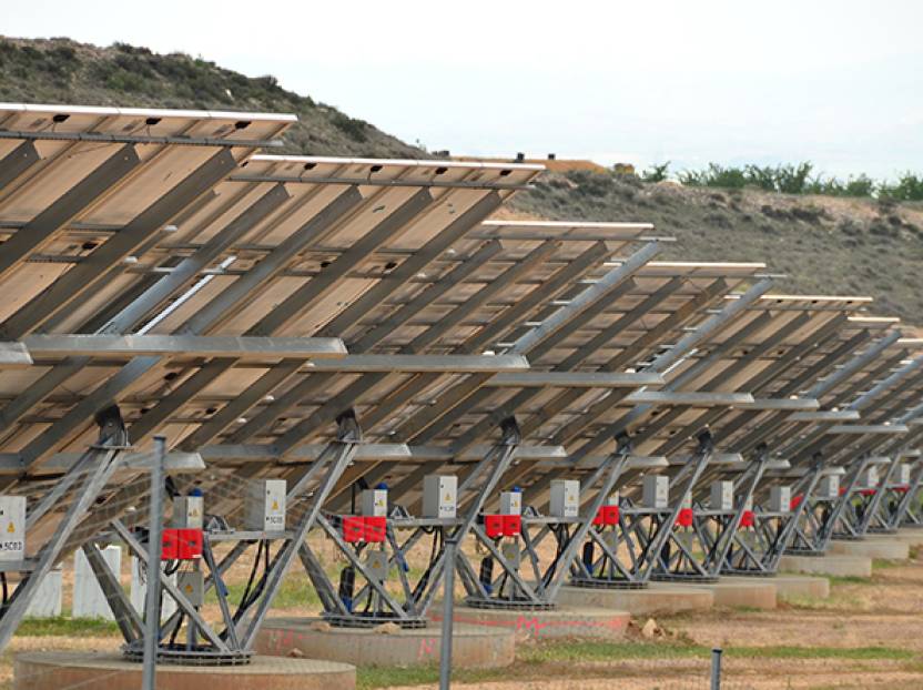 Limit switches in solar tracker systems