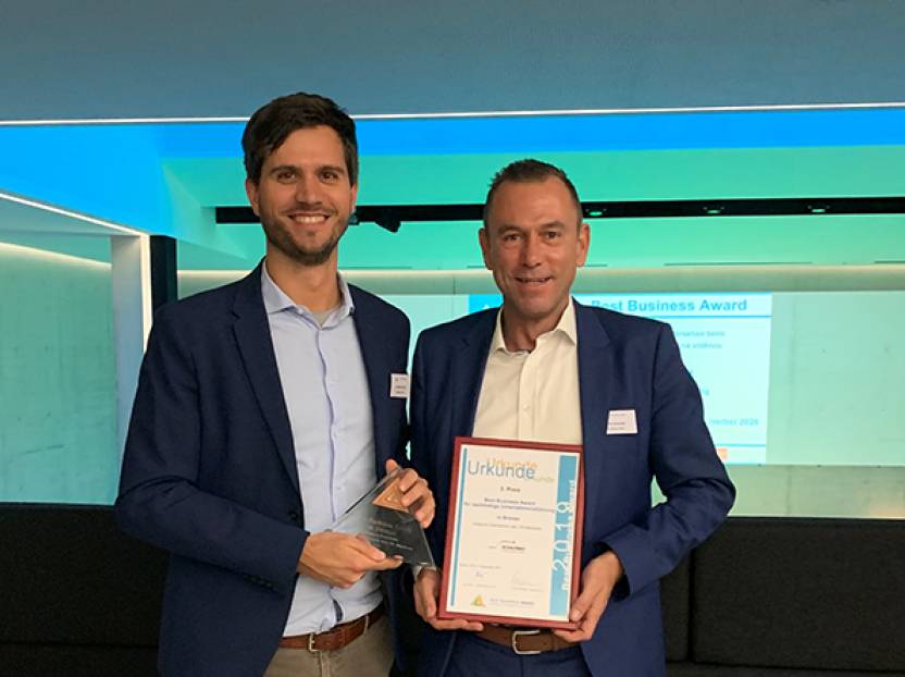 Best Business Award for Schaltbau GmbH