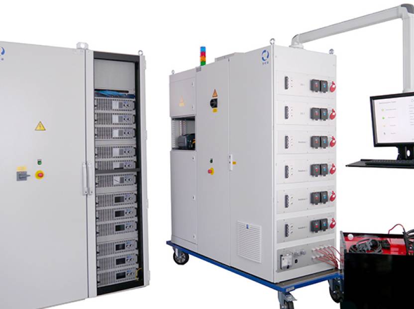 DC high-voltage contactors for battery test systems