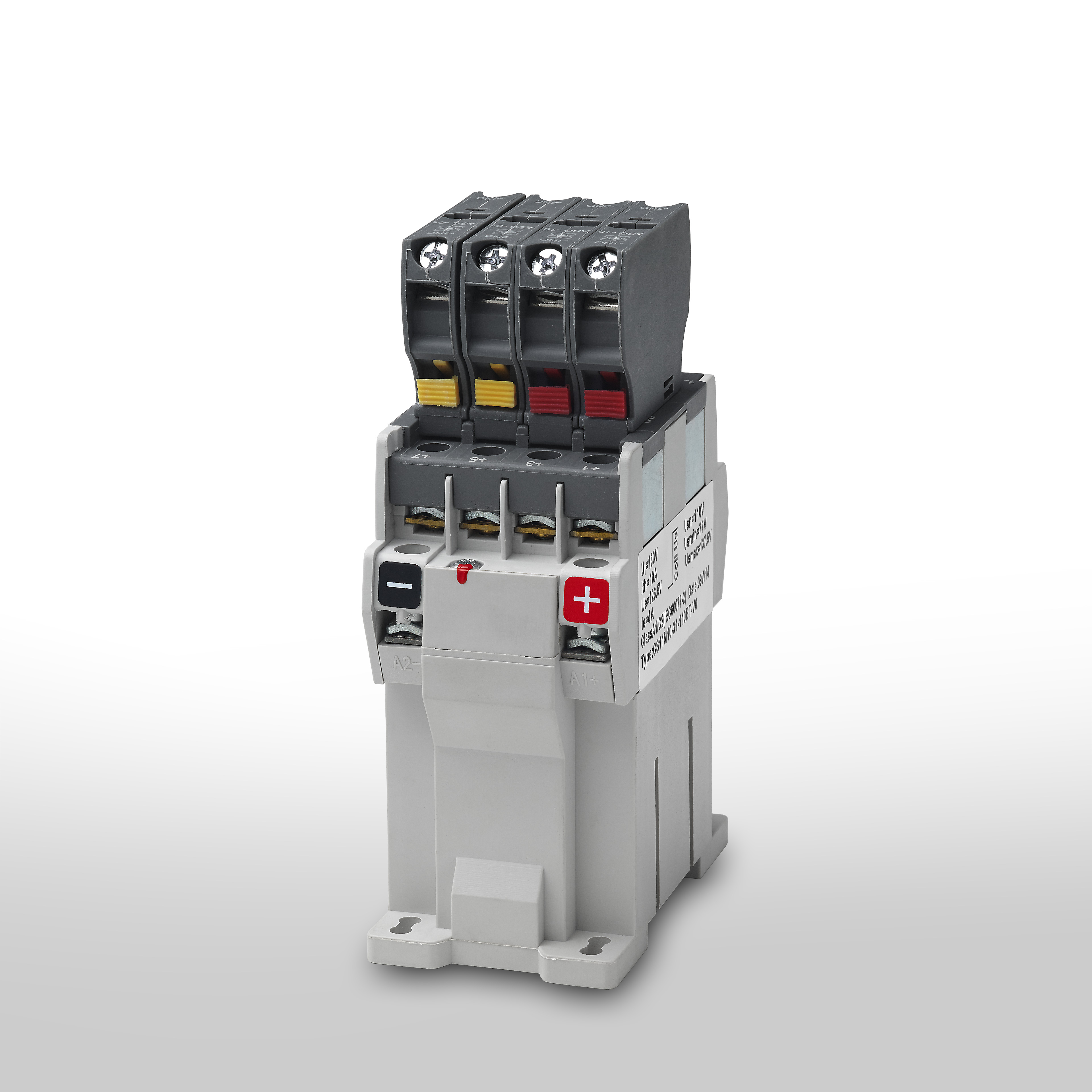 CS115/10 — четырехполюсный контактор постоянного или переменного тока до 800 В и 30 А постоянного тока